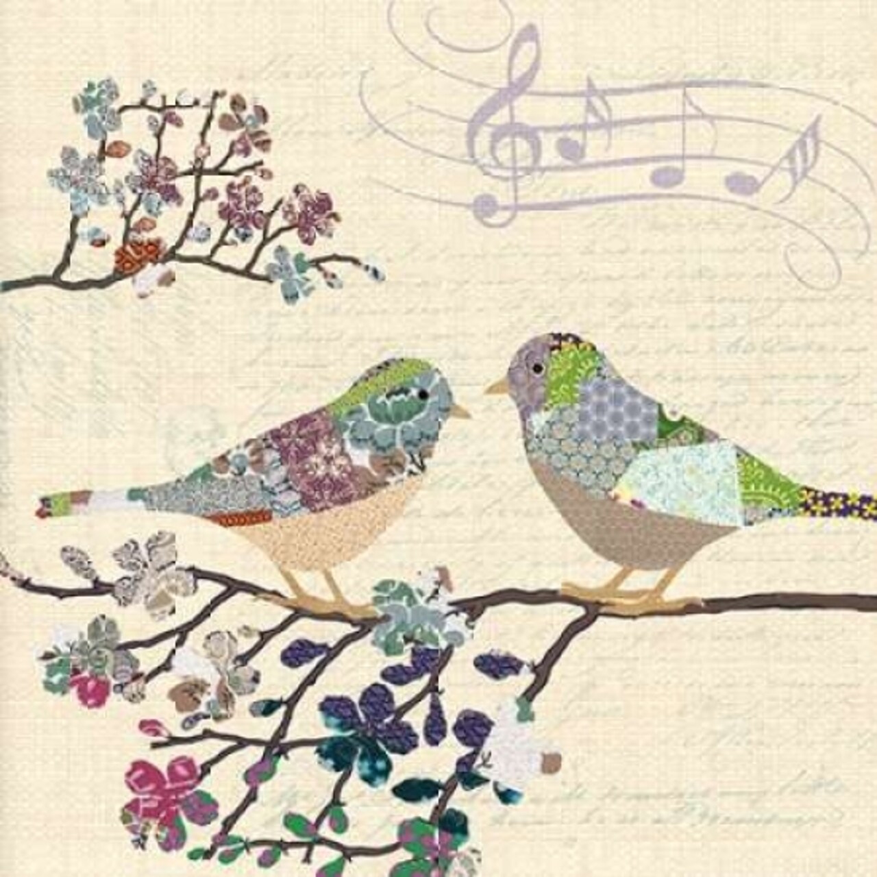 PATCH WORK BIRDS II Poster Print by Piper Ballantyne - Item # VARPDXPB24955